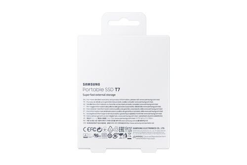Samsung Portable SSD T7 500 GB Red Samsung Portable SSD T7 500 GB Red